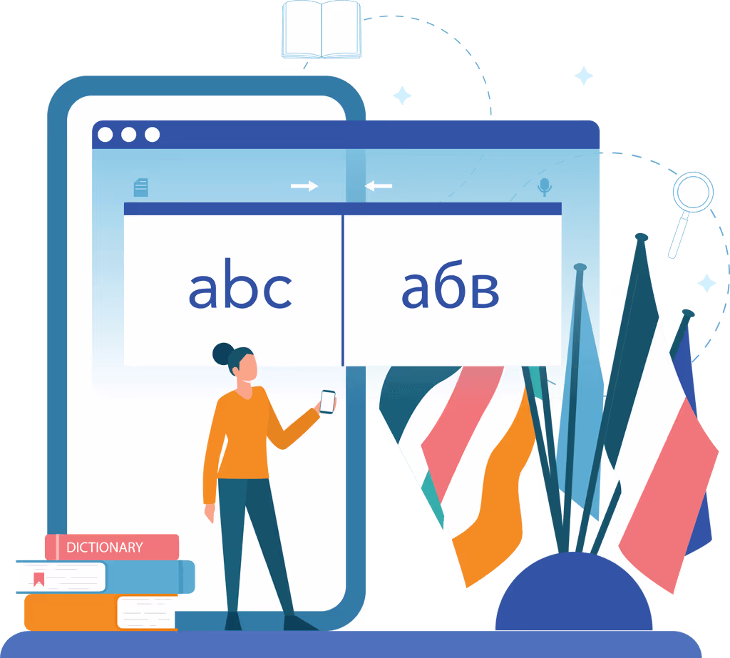 Translation and localization services for websites, brochures, and industry-specific content in Japan