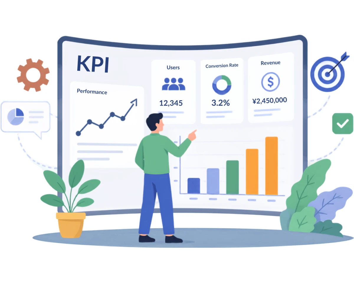 Marketing operations illustration