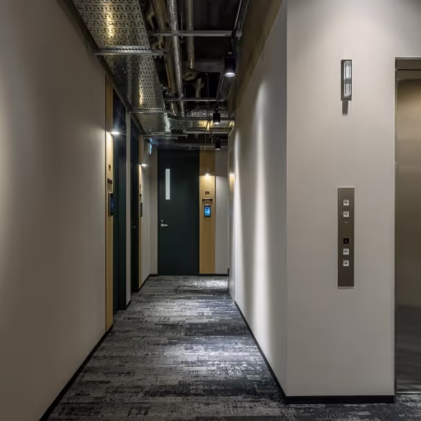 Office corridor